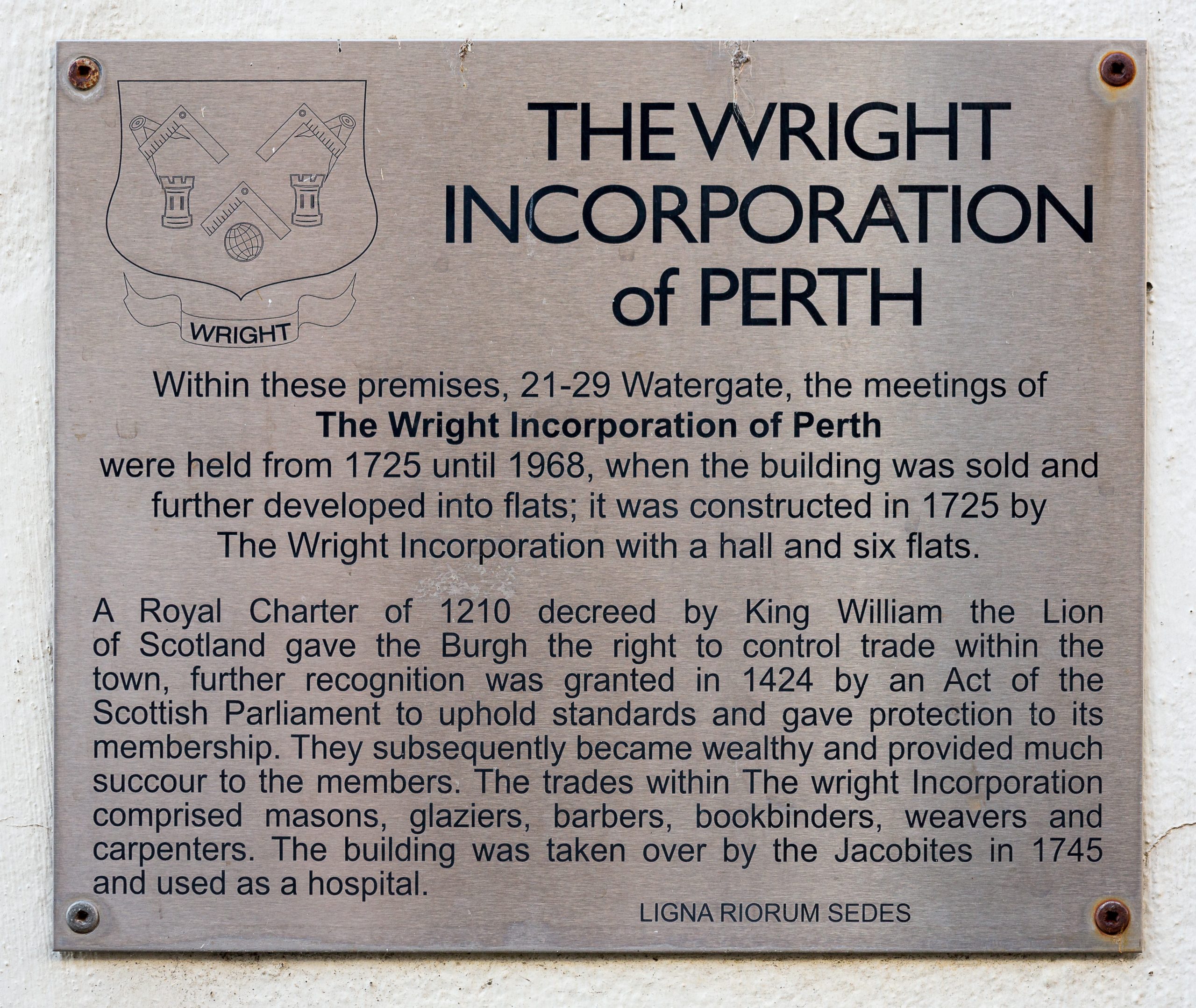 Wright Incorporation in Watergate